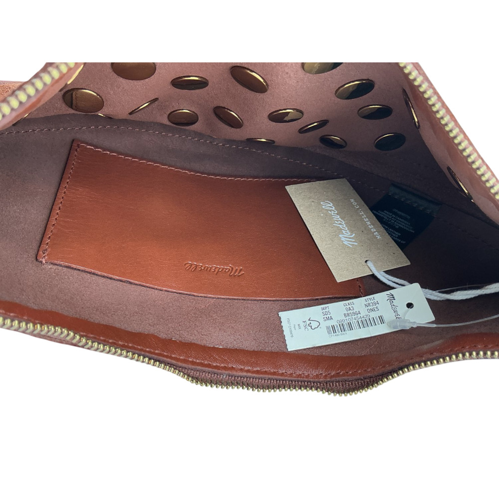 Madewell Studded Brown Crescent Bag - Picture 3 of 5